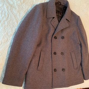 7 For All Mankind Men's Wool Peacoat